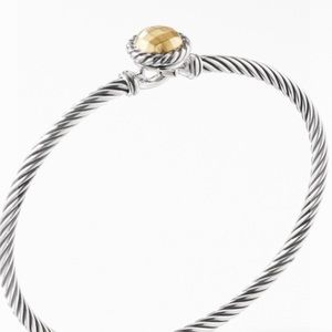 David Yurman Chatelaine Bracelet with 18k Yellow Gold